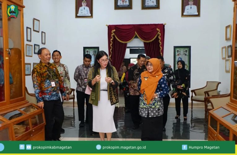 Bupati Magetan Audiensi dengan Kepala OJK Kediri, Bahas Optimalisasi Program TPAKD