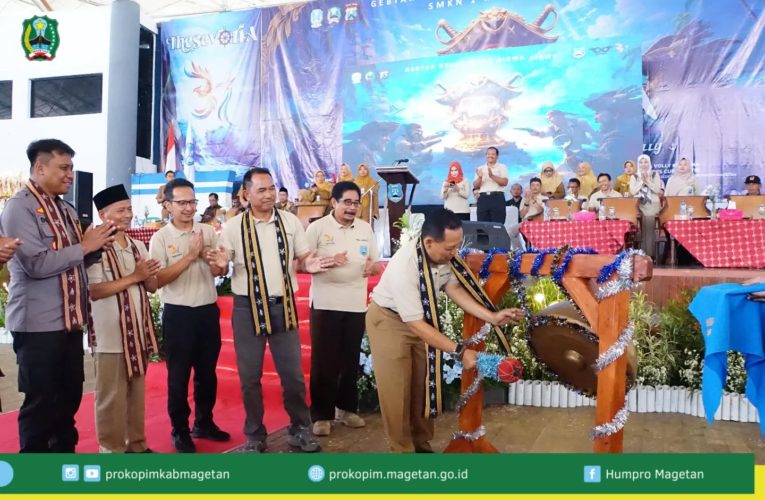 Opening Ceremony peringatan HUT SMK Negeri 1 Magetan ke- 37 tahun 2026 dengan tema “THESEVORIA”
