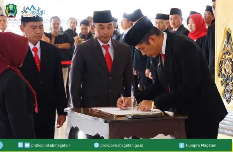 Pelantikan Eselon 3 dan 4 Pemkab Magetan, Babak Baru Telah Dimulai