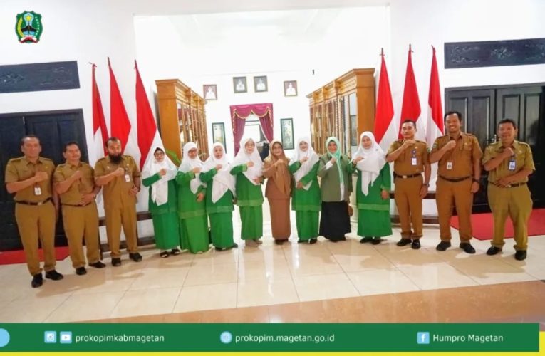 Perkuat Sinergi, Bupati Magetan Terima Audiensi PC Muslimat NU