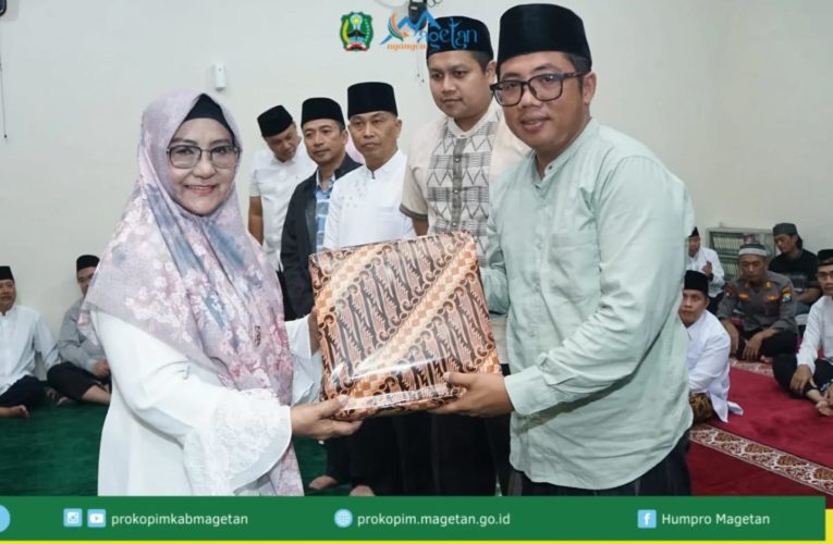 Rajutan Silaturahmi di Malam Ramadhan, Bupati Magetan Sapa Warga di Masjid Abu Bakar As-Siddiq