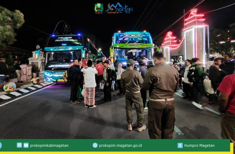 420 Pemudik Jabodetabek tiba Magetan