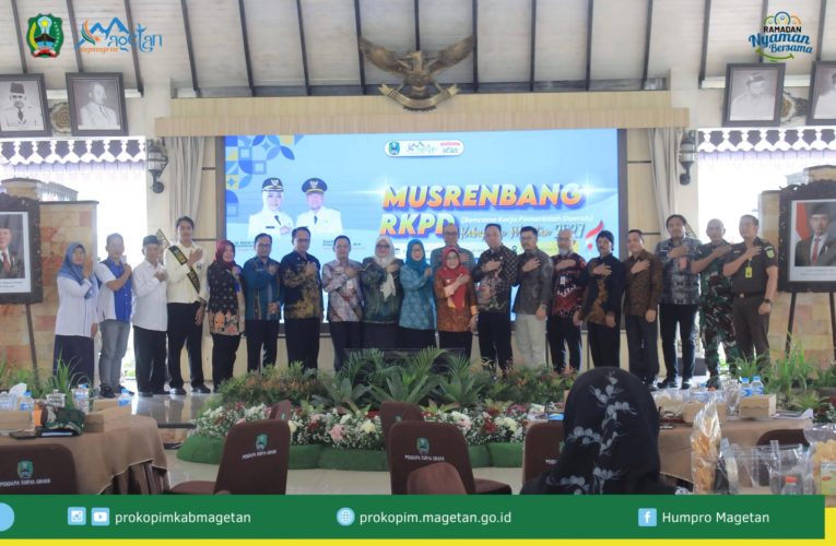 Musrenbang RKPD 2027, Pemkab Magetan Perkuat Sinergi Pembangunan Berkelanjutan