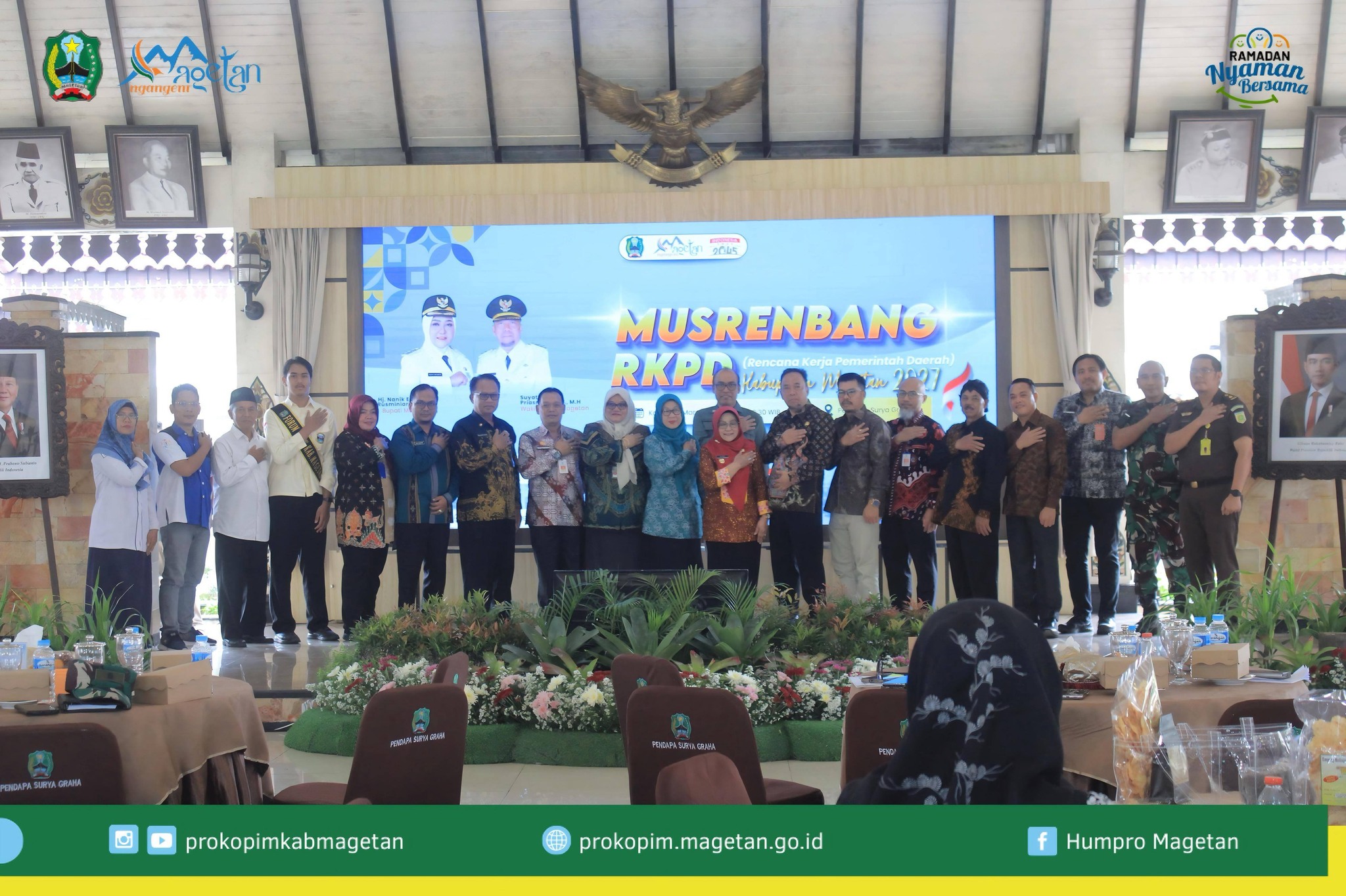 Musrenbang RKPD 2027, Pemkab Magetan Perkuat Sinergi Pembangunan Berkelanjutan
