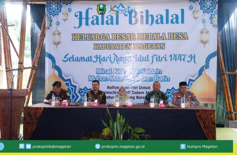 HALAL BIHALAL KEPALA DESA SE-KABUPATEN MAGETAN