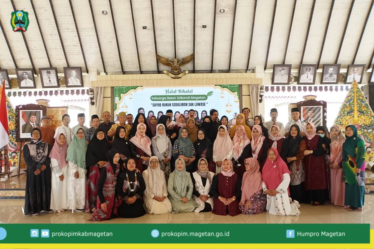 Halal Bihalal Srikandi Magetan, Bupati Ajak Perkuat Kebersamaan dan Kepedulian Lingkungan
