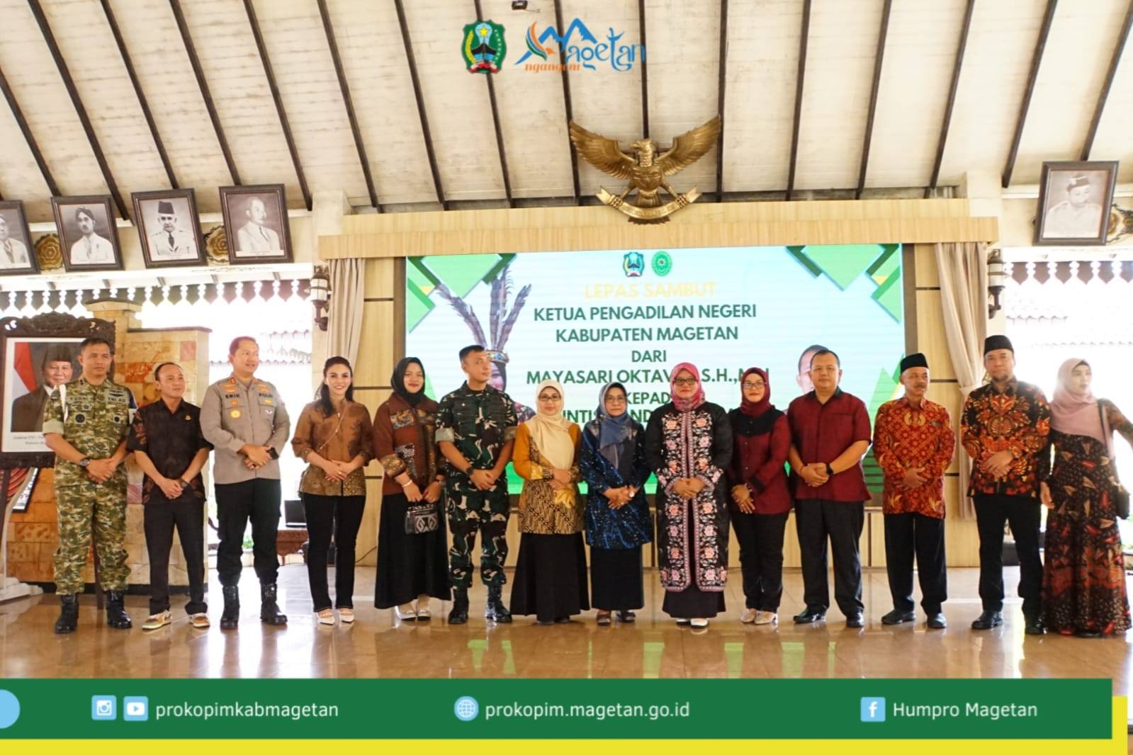 Bupati Magetan Apresiasi Dedikasi Mayasari Oktavia dan Sambut Rintis Candra
