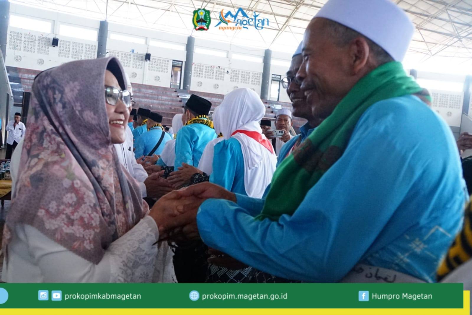 Ribuan Doa Mengiringi Keberangkatan Jamaah Calon Haji Magetan 2026