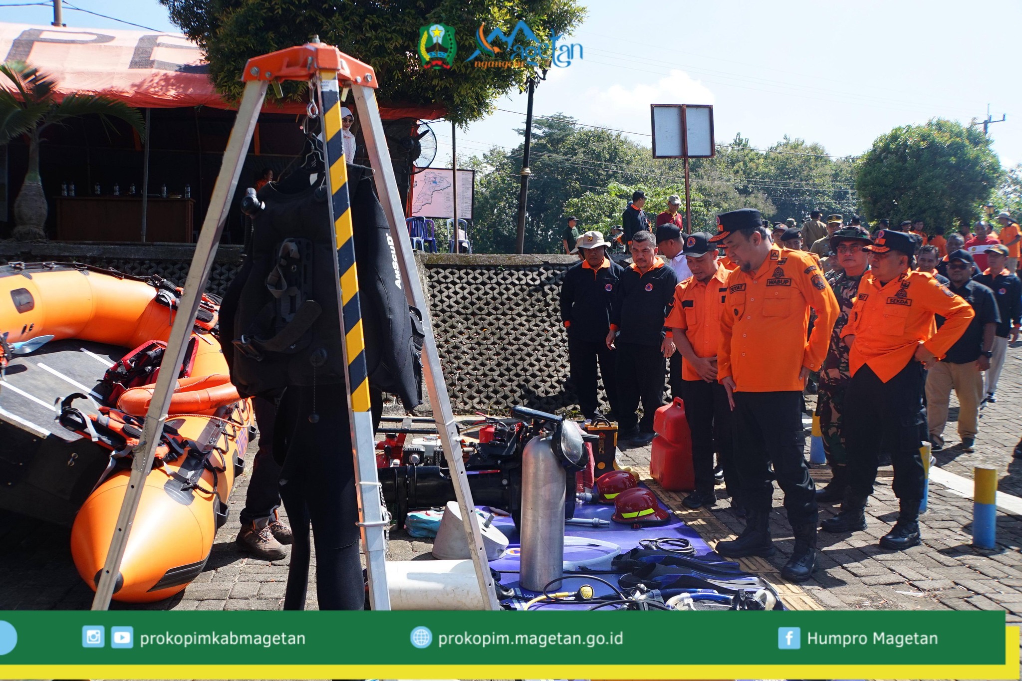 Apel Kesiapsiagaan Bencana, BPBD Magetan Tekankan Pentingnya Mitigasi