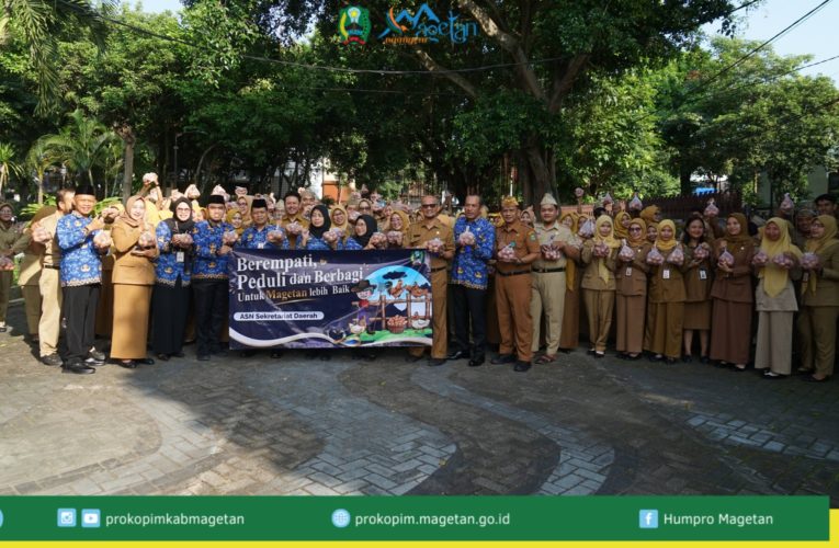 Gerakan Membeli Telur ASN Lingkup Sekretaris Daerah Kabupaten Magetan