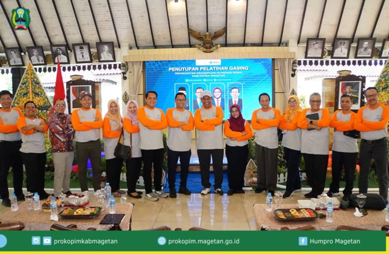 Pelatihan GASING di Kabupaten Magetan Resmi Ditutup