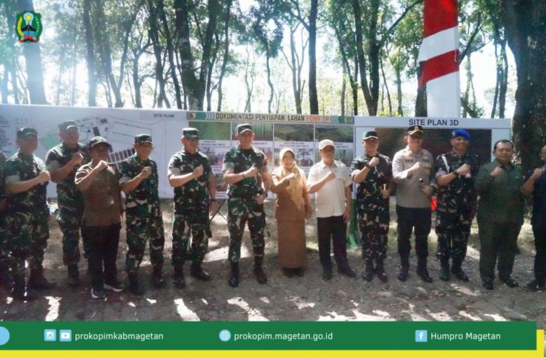 Akselerasi Ekonomi Warga, Pangdam V/Brawijaya Tinjau Lokasi Pembangunan Brigif dan Yonif TP di Magetan