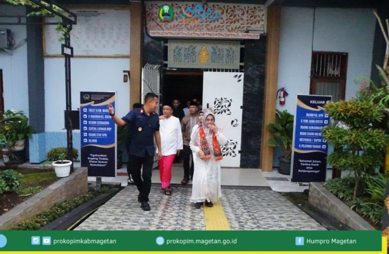 Momentum Iduladha, Bupati Magetan Tinjau Pelayanan dan Serahkan Hewan Kurban di Rutan Magetan