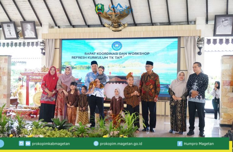 Pembukaan Rapat Koordinasi dan Workshop Refresh Kurikulum TK Tahun Ajaran 2026–2027.