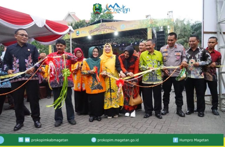 Festival Bambu Chapter 3 Resmi Dibuka, Bupati Nanik Dorong Kepedulian Lingkungan dan Penguatan UMKM