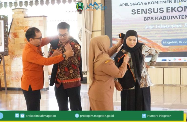 Bupati Magetan Lepas Petugas Sensus Ekonomi 2026, Ajak Masyarakat Berpartisipasi Aktif