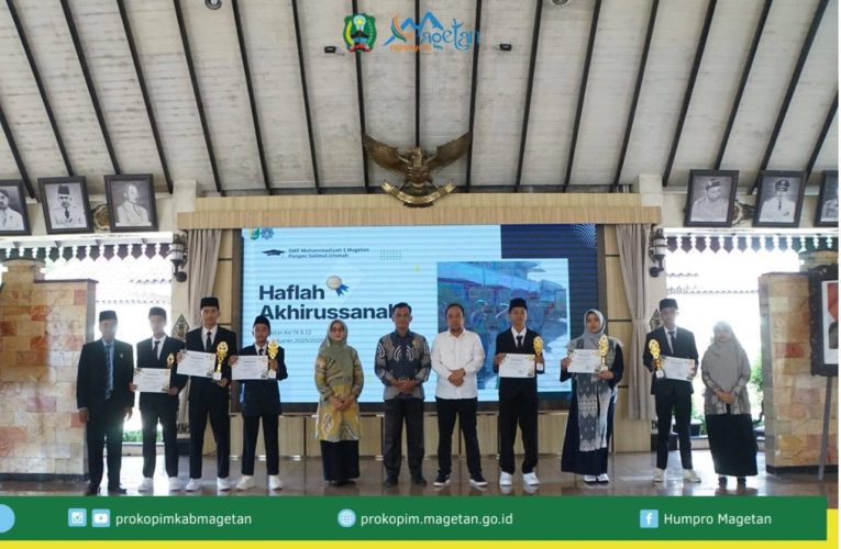 Wakil Bupati Magetan Hadiri Haflah Akhirussanah SMP Muhammadiyah Magetan