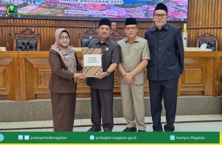 Bupati Magetan Sampaikan Laporan Pertanggungjawaban APBD T.A 2025, Pertahankan Opini WTP