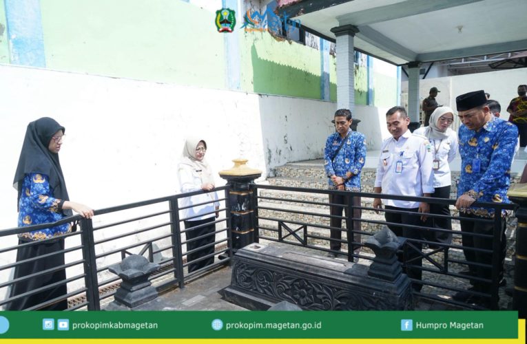 Bupati Magetan Tinjau area Alun-alun dan Makam Ki Mageti.