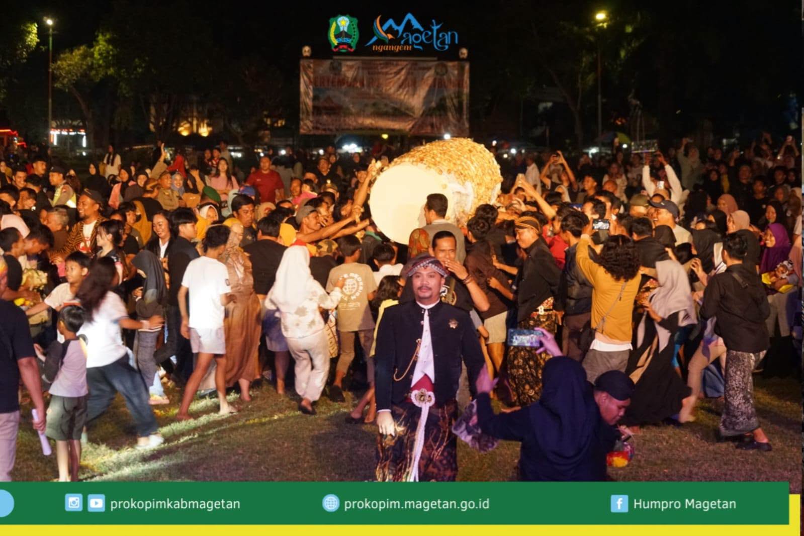 Lestarikan Tradisi dan Tebar Berkah, Pemkab Magetan Gelar ” Gumolong Lampah Hastungkara Andum Berkah Rahayu”