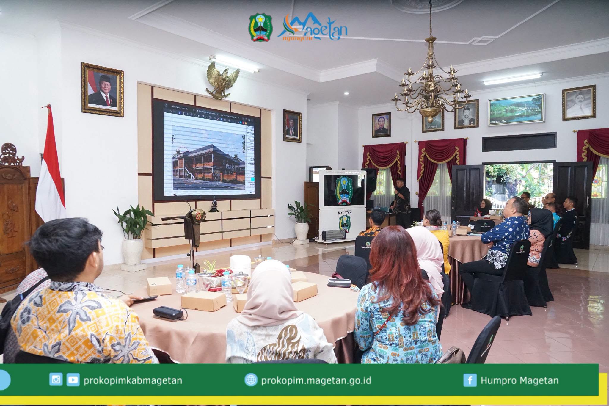 Sinergi Pemkab Magetan dan Dua Kementerian Matangkan Rencana Pembangunan Pasar Sayur