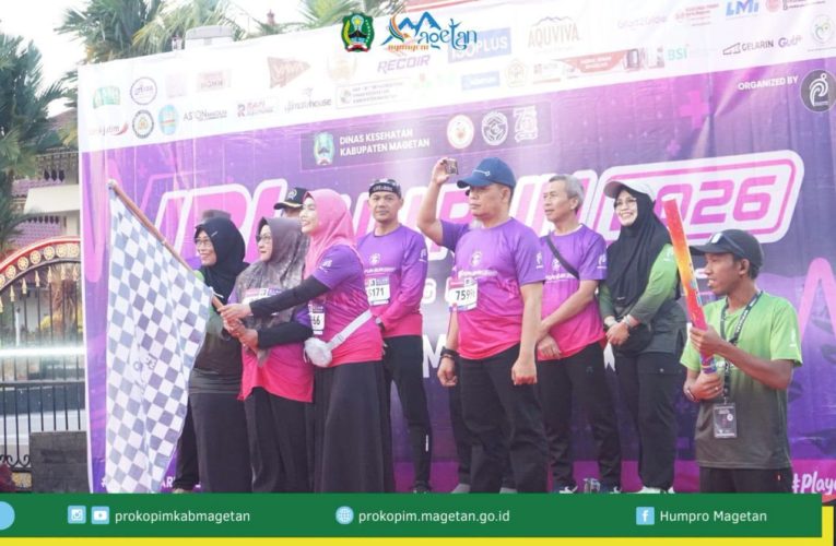 Bupati Magetan Berangkatkan Ribuan Pelari dalam IBI Run 2026