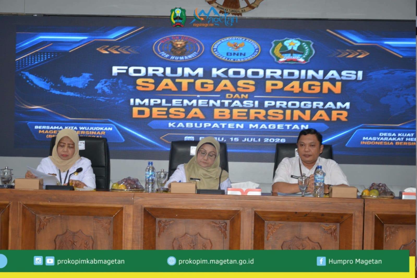 Pemkab Gelar Rakor P4GN, Komitmen Nyata Magetan Perangi Narkoba