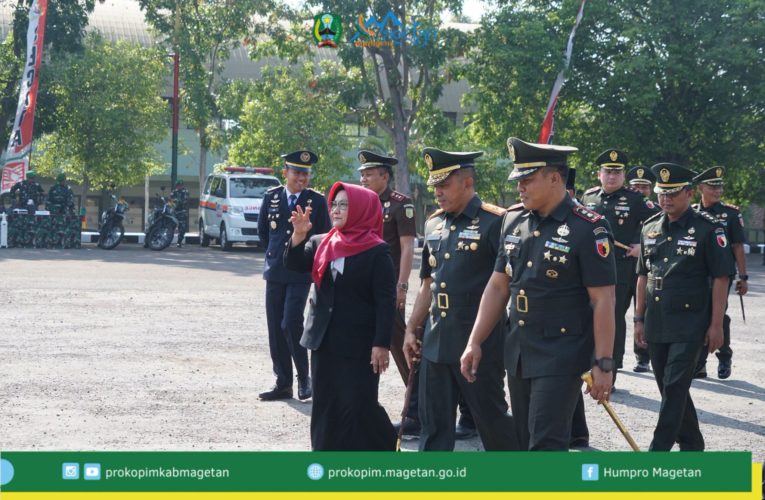 Danrindam V/Brawijaya Buka Pendidikan Tamtama Infanteri Gelombang II, Dihadiri Bupati Magetan