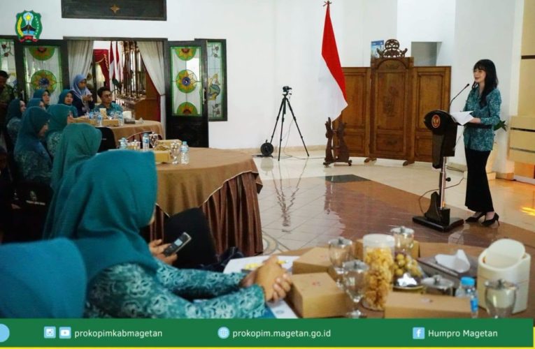 Ketua TP PKK Jawa Timur Laksanakan Monitoring dan Pembinaan 10 Program PKK kepada Tim Penggerak PKK Magetan
