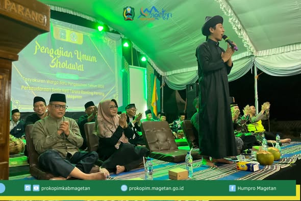 Pengajian Umum dalam Rangka Tasyakuran Warga Baru PSHT Ranting Parang Tahun 2026.
