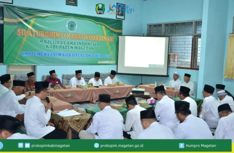 Silaturahmi MUI, Wabup Magetan Ajak Perkuat Sinergi Sukseskan Implementasi Wajib Halal Oktober 2026