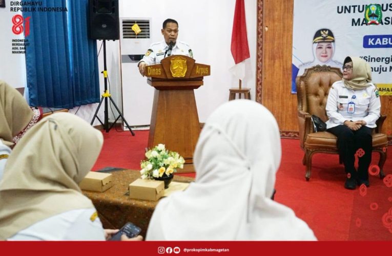 Sekda Magetan Buka Bimtek Literasi Informasi, Transformasi Literasi Menuju Magetan Digitalisasi Berkelanjutan