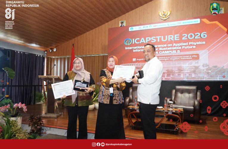 Unesa Gelar ICAPSTURE 2026 , Pemkab Magetan Dukung Akademisi Lakukan Pengembangan Riset Terapan dan Solusi Lingkungan