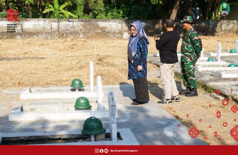 Bupati Magetan Pantau Gerakan Indonesia Asri Bersama TNI-Polri dan ASN di TMP