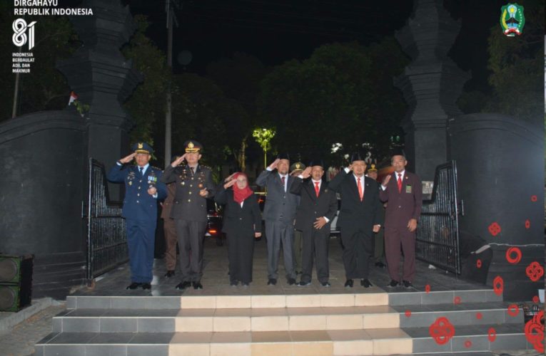 APEL KEHORMATAN DAN RENUNGAN SUCI (AKRS) PERINGATAN HUT KE – 81 KEMERDEKAAN RI TAHUN 2026 DI TAMAN MAKAM PAHLAWAN (TMP) YUDONEGORO KAB. MAGETAN