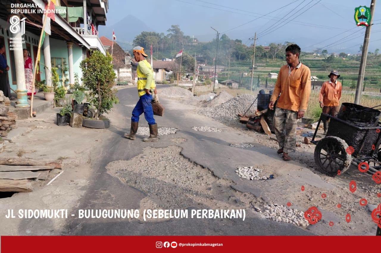 55 Miliar untuk Infrastruktur Jalan di Magetan