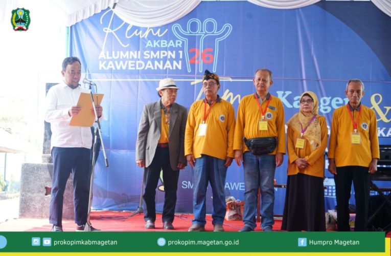 IKA SNESKA Dikukuhkan, Wabup Magetan Dorong Alumni Jadi Mitra Strategis Sekolah