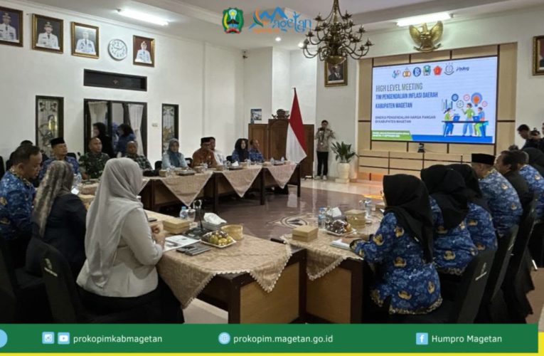 Kendalikan Inflasi Pangan dan Bantu Peternak, Bupati Magetan Minta OPD Memperkuat Sinergi