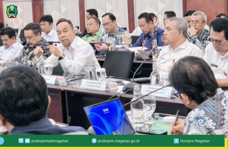 Hadiri Rapat Sinkronisasi Lisdes di Surabaya, Wabup Magetan Perjuangkan Akses Listrik Bagi Warga dan Petani