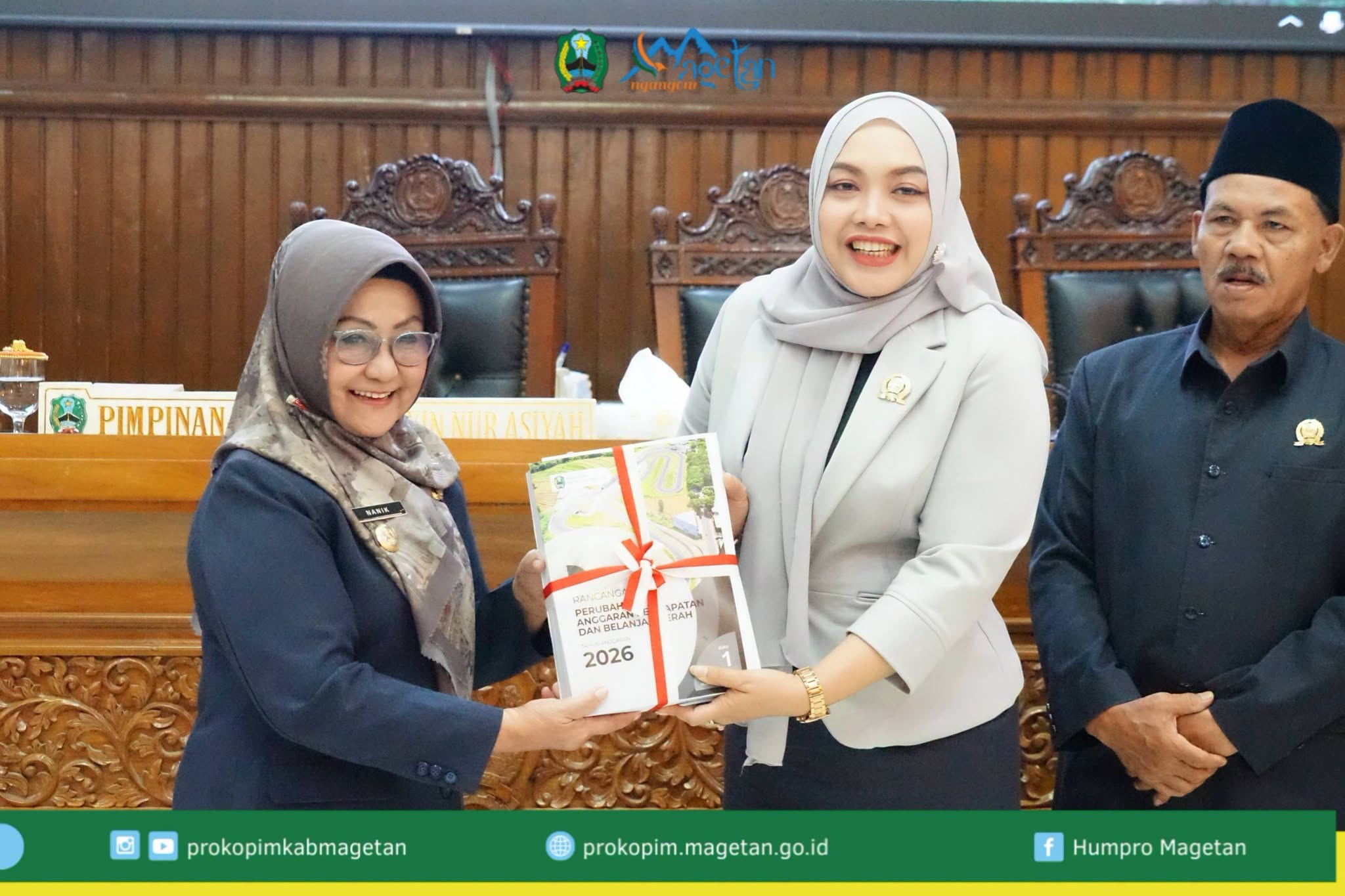 Bupati Magetan Sampaikan Nota Keuangan Perubahan APBD 2026