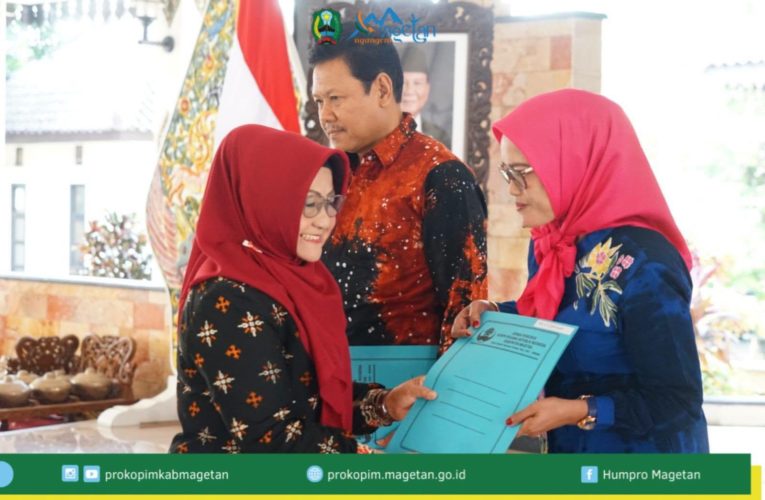 Bupati Magetan Lepas PNS yang Memasuki Masa Purna Tugas