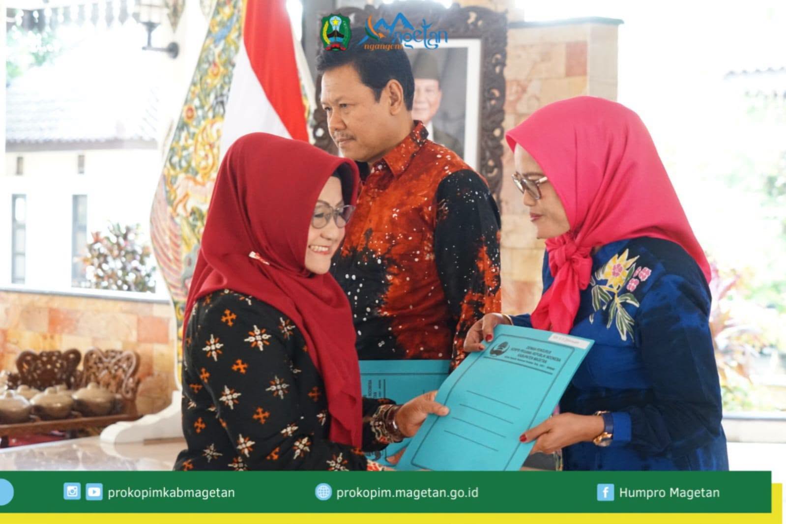 Bupati Magetan Lepas PNS yang Memasuki Masa Purna Tugas
