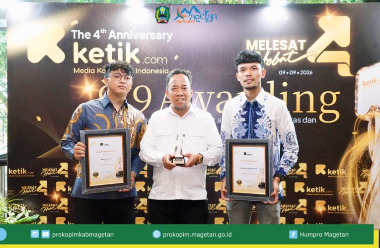 Bupati Magetan Raih Penghargaan sebagai Penggerak Olahraga Balap Motor Berprestasi