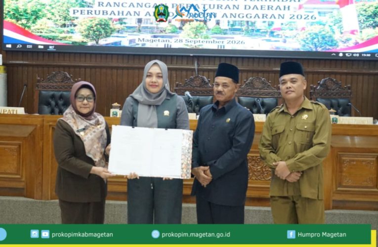 Perubahan APBD 2026 Disepakati, Pemkab Magetan Fokus Perkuat Pelayanan dan Kesejahteraan Masyarakat
