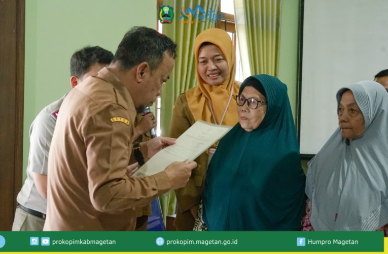 Serahkan 110 Sertipikat PTSL di Desa Sempol, Wakil Bupati Magetan Apresiasi Kinerja Cepat BPN dan Ingatkan Soal Pelayanan
