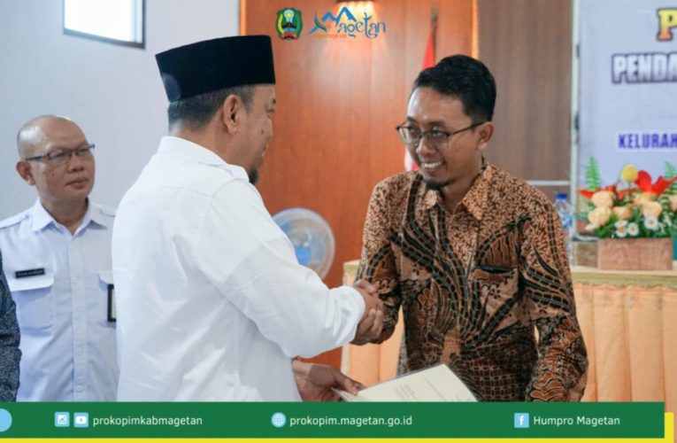 Apresiasi Kerja Cepat BPN, Wabup Magetan Serahkan 369 Sertifikat PTSL untuk Warga Karangrejo