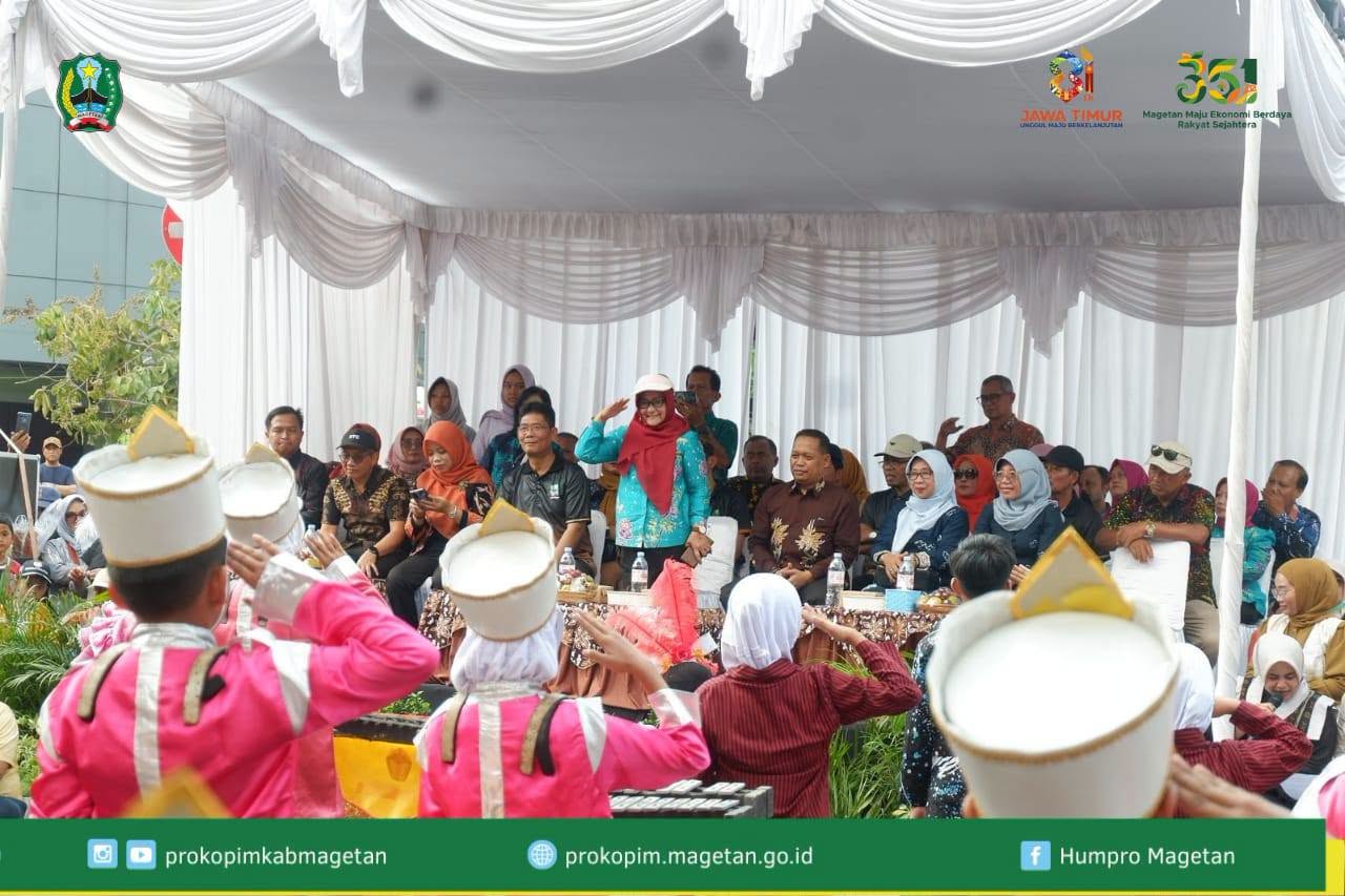 Sambut Hari Jadi ke-351, Magetan Gelar Parade Drum Band
