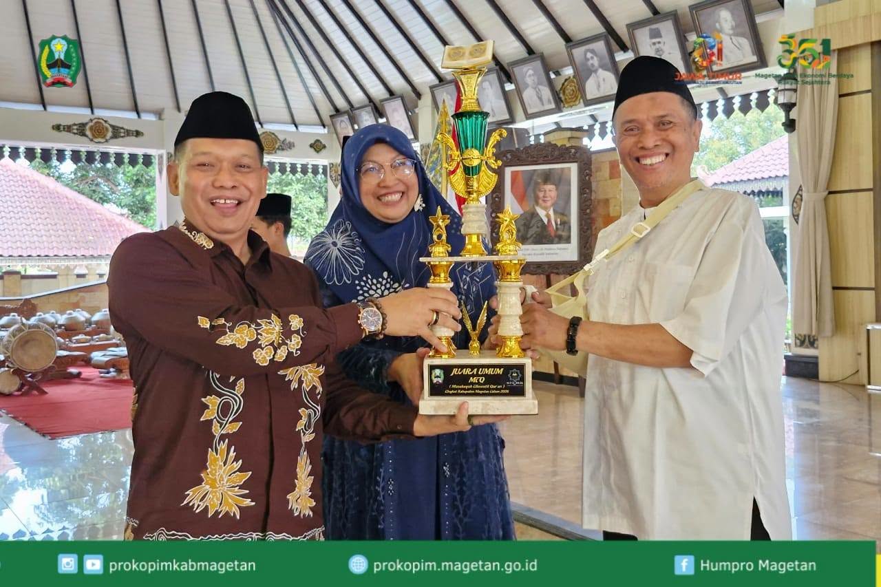 Kecamatan Magetan Raih Juara Umum MTQ Kabupaten Magetan 2026