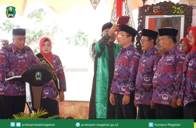Bupati Magetan Hadiri Pelantikan Pengurus PPDI Kabupaten Magetan Masa Bakti 2026–2031 di Pendapa Surya Graha