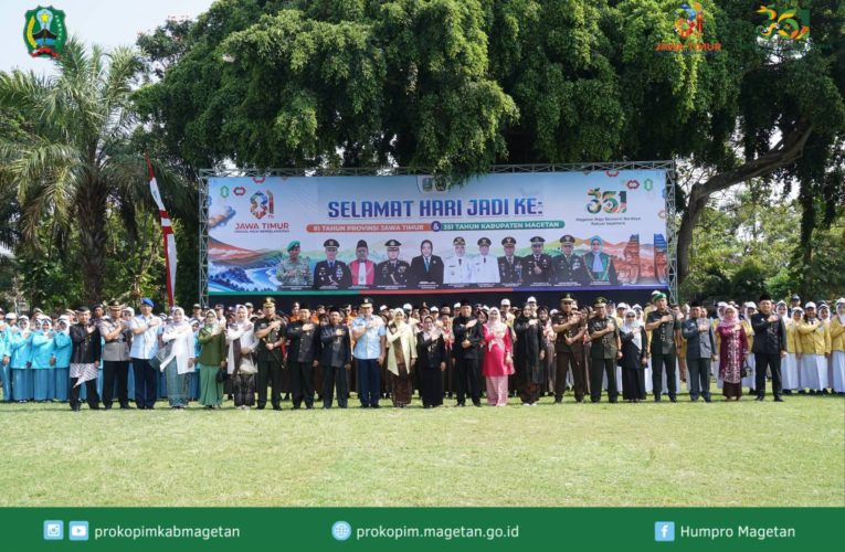 Peringati Hari Jadi ke-351 Kabupaten Magetan, Bupati Magetan Tekankan Komitmen Pembangunan Berkelanjutan dan Ekonomi Berdaya